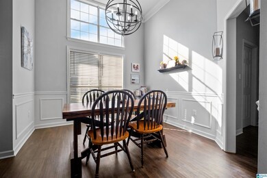 Formal dining area