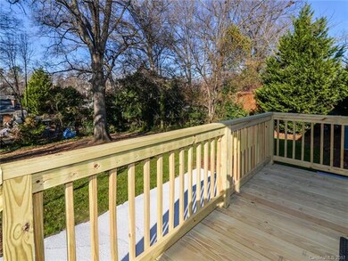 New deck to enjoy private back yard.