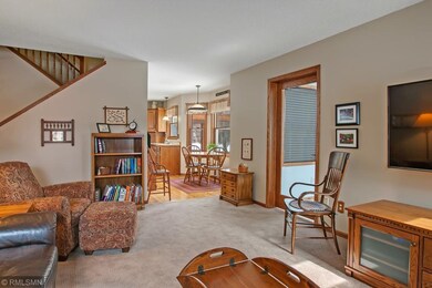 Living room looking toward kitchen.
