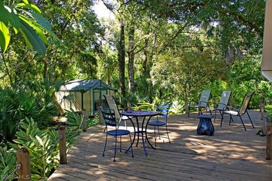 Elevated Outside Deck iS in the middle of Old Flor