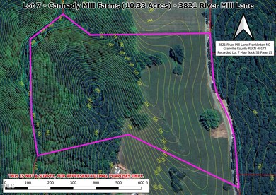 TOpo Lot 7 CAnnady Mill Road