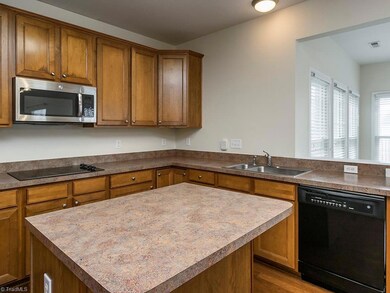 Island, microwave, cook top
