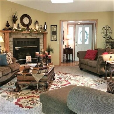 Skylight provides joyous light!