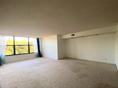 Combination living and dining room.