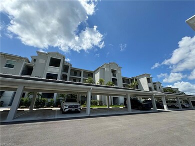 View of car parking with a carport