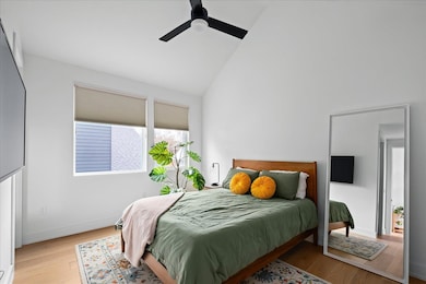 This home offers two spacious bedrooms, each with their own private ensuite bathrooms, including this welcoming primary suite. 