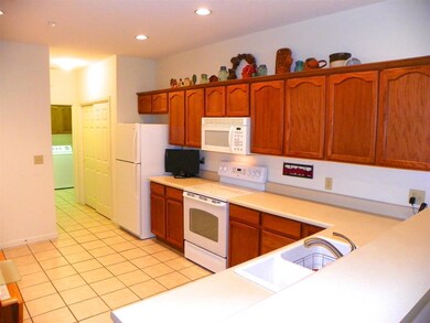 Generous cabinets and countertops!