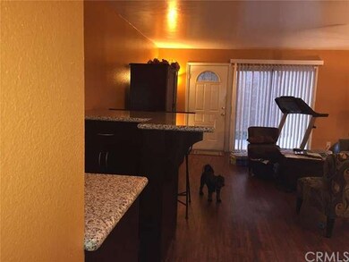 Living room with Granite Bar