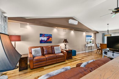 Great room, dining area