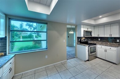 Large window in kitchen