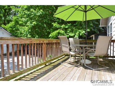 Rear deck for entertaining