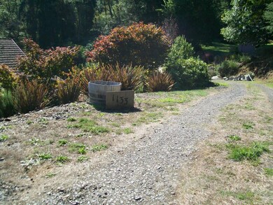 approaching driveway from Criteser Loop