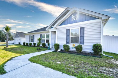 View of front of home featuring a front lawn