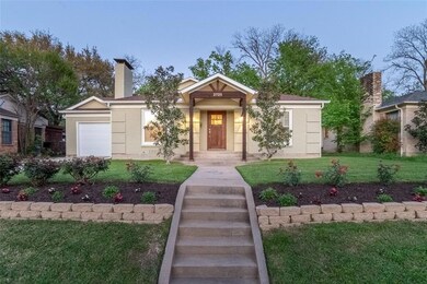 Gorgeous landscaped retaining wall.