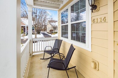 Welcoming Covered Front Porch