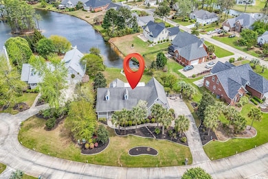 Birds eye view of property featuring a residential