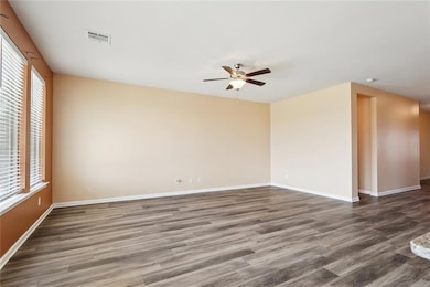 Living room from kitchen vantage
