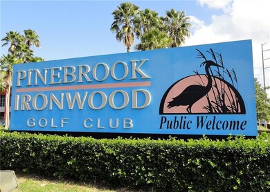The main entrance sign on Cortez Road West which a