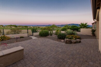 Extended Patio with Mountain View