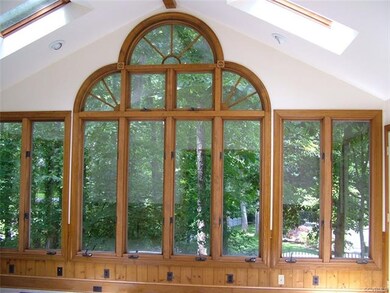 wall of windows in florida room