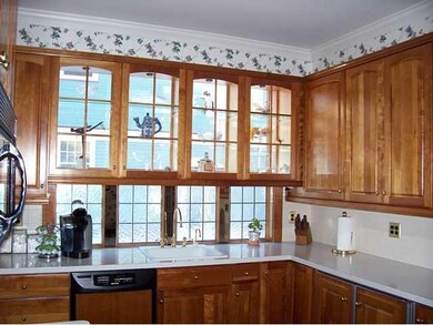 Kitchen. Lovely cherry cabinets have been enhanced