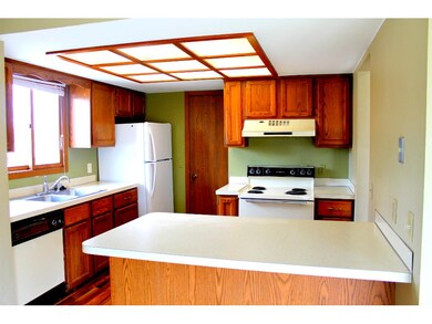 Lots of light and pantry space in the Kitchen