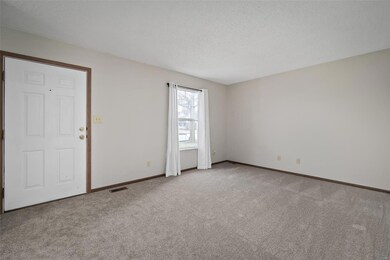 Front door into Family room