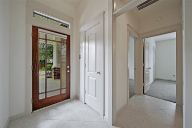 View of the main entry