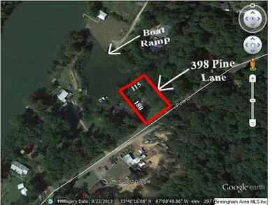 View of property on aerial image