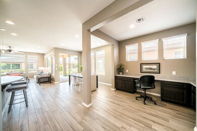 Built in office nook