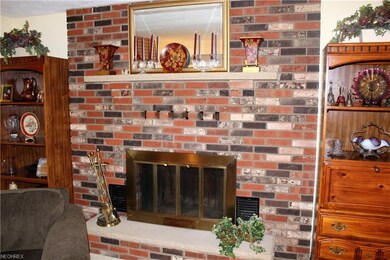 Wood Burning Fireplace-a closer view