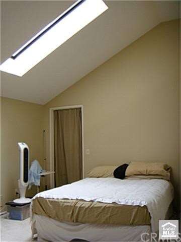 bedroom receives wonderful light and air flow from