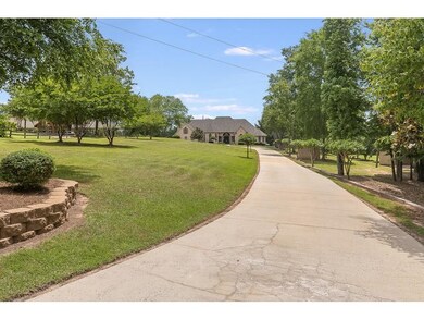 Beautifully landscaped entrance