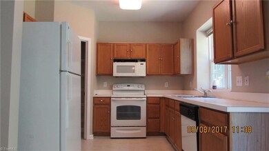 Kitchen view from living room