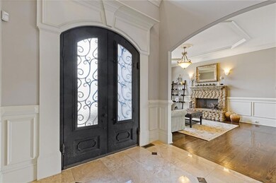Another view of the entrance foyer