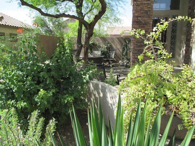 Beautiful front courtyard