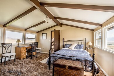 Upstairs master bedroom with incredible views in e