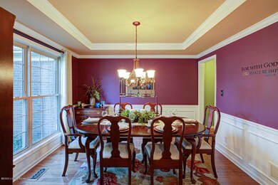 Dining Room w/custom trim