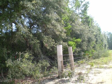 fence line from road