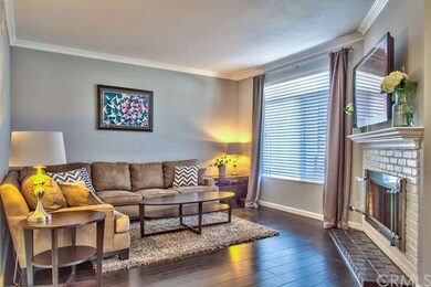 The renovated fireplace is the focal point of the 