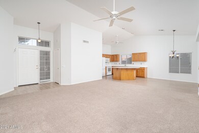 Kitchen overlooks Great Room