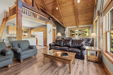 Living room featuring healthy amount of natural li