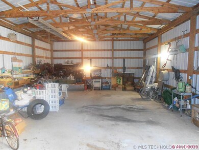 Inside Shop looking at the back