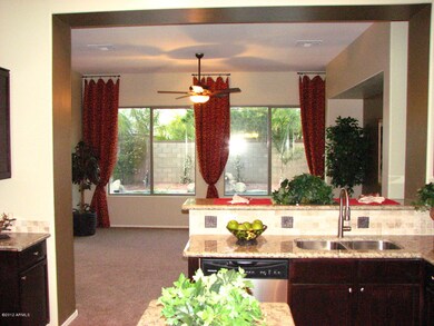 KITCHEN OVER LOOKING FAMILY ROOM