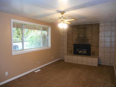 Living Room with Gas Fireplace