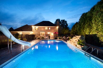 Fabulous Inground Pool with Soothing Waterfall, Sl
