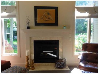 Great Room Cuddle up in front of the gas fireplace