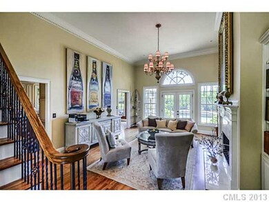 Great Room - Thirteen foot ceilings make for a gor