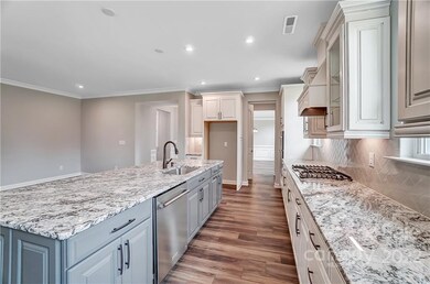 Kitchen with view to Breakfast