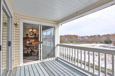 Relax and enjoy the scenery from the covered 12x8 